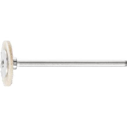 PFERD TOOLS 43100359 - Brosse plate miniature RBU poils de chèvre blancs (lot multiple)