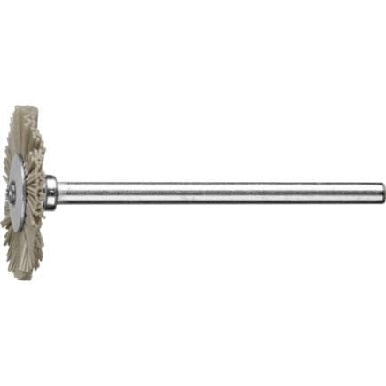 PFERD TOOLS 47701642 - Brosse plate miniature RBU Ø 22x2 mm filament DIAMANT (lot multiple)