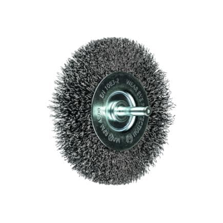 PFERD TOOLS 43740167 - Brosse plate non torsadée RBU tige Ø 6 mm fil d’acier Ø 0,30 perceuses