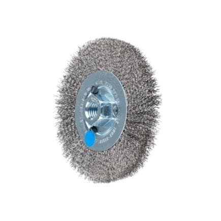 PFERD TOOLS 43502202 - Brosse plate non torsadée RBU M14 fil d’acier inoxydable Ø 0,30 meuleuses d’angle