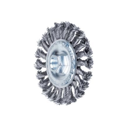 PFERD TOOLS 43312001 - Brosse plate torsadée RBG fil d’acier meuleuses d’angle (lot multiple)