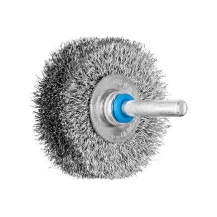 PFERD TOOLS 43198002 - Brosse plate non torsadée POS RBU tige Ø 6 mm fil d’acier inoxydable (lot multiple)