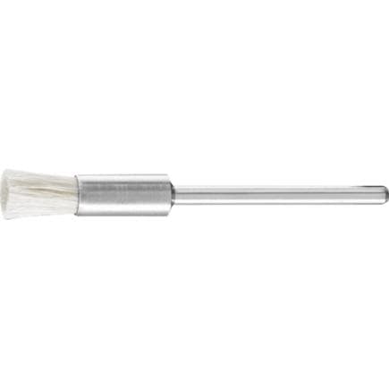 PFERD TOOLS 43200309 - Brosse pinceau miniature PBU Ø 5 mm poils de chèvre blancs (lot multiple)