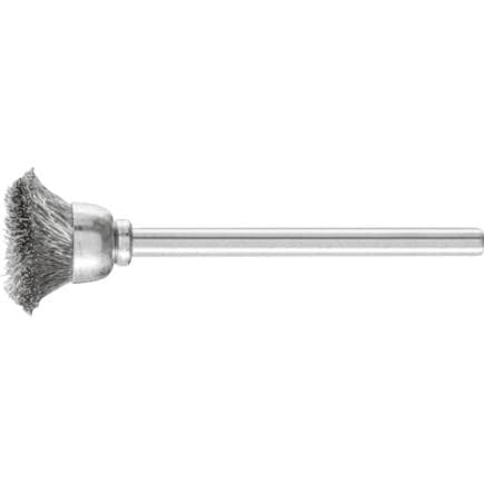 PFERD TOOLS 43209452 - Brosse boisseau miniature TBU tige Ø 3 mm fil d’acier inoxydable Ø 0,10 (lot multiple)