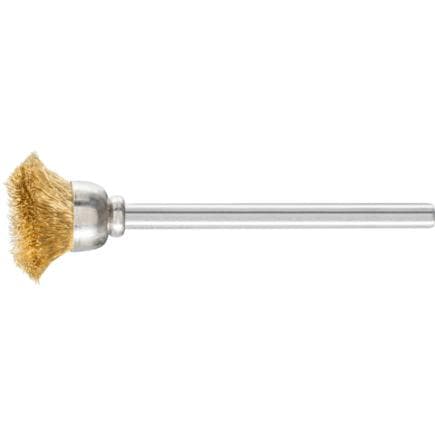 PFERD TOOLS 43209453 - Brosse boisseau miniature TBU tige Ø 3 mm fil de laiton Ø 0,10 (lot multiple)