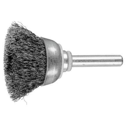 PFERD TOOLS 43298011 - Brosse boisseau non torsadée TBU tige Ø 6 mm fil d’acier (lot multiple)