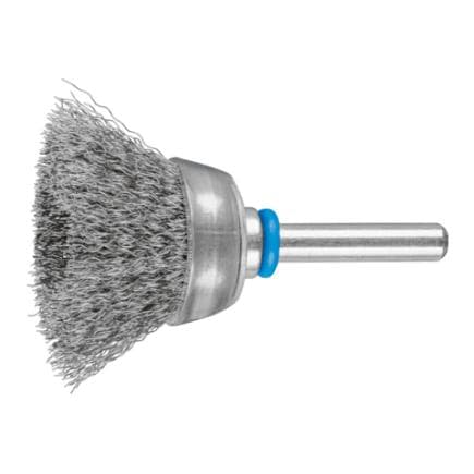 PFERD TOOLS 43298012 - Brosse boisseau non torsadée TBU tige Ø 6 mm fil d’acier inoxydable (lot multiple)