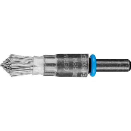 PFERD TOOLS 43217006 - Brosse pinceau pointue non torsadée PBUS Ø 10 mm tige Ø 6 mm fil d’acier inoxydable (lot multiple)
