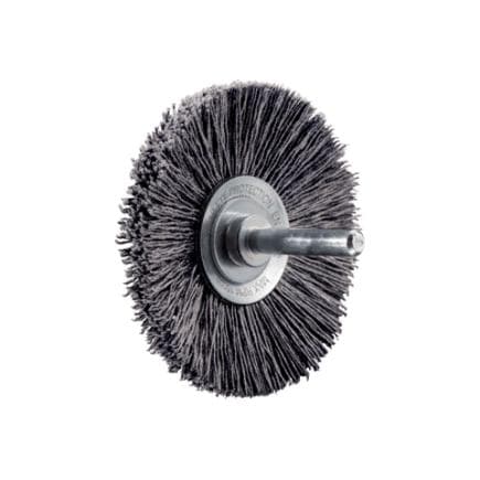 PFERD TOOLS 43220080 - Brosse conique non torsadée KBU Ø de tige 6 mm Ø de filament SiC brossage par l’arrière (lot multiple)