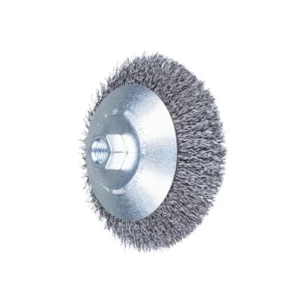 PFERD TOOLS 43316001 - Brosse conique non torsadée KBU M14 fil d'acier Ø 0,35 mm meuleuse d'angle (lot multiple)