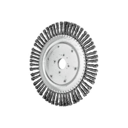 PFERD TOOLS 43303801 - Brosse PIPELINE torsadée RBG fil d’acier Ø 0,50 mm meuleuses d’angle (lot multiple)
