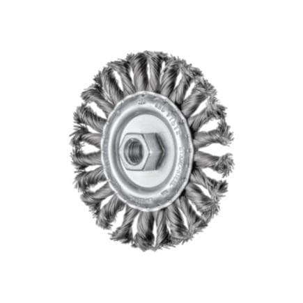 PFERD TOOLS 43312011 - Brosse plate torsadée COMBITWIST RBG fil d'acier Ø 0,50 mm meuleuse d'angle (lot multiple)