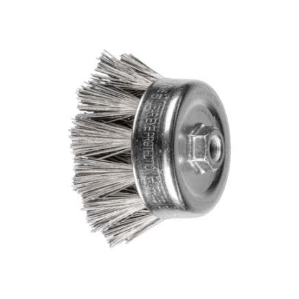 PFERD TOOLS 43703023 - Brosse boisseau torsadée TBG fil de diamant acier inoxydable Ø 0,50 mm