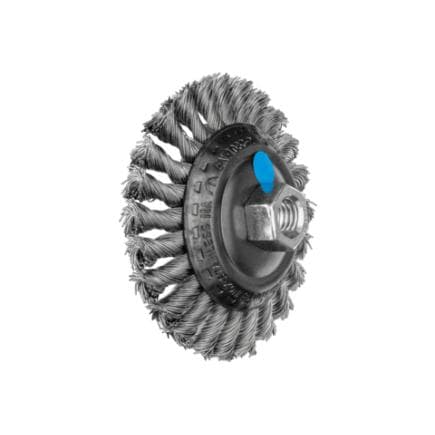 PFERD TOOLS 43313006 - Brosse conique torsadée KBG M14 fil d'acier inoxydable meuleuse d'angle (lot multiple)