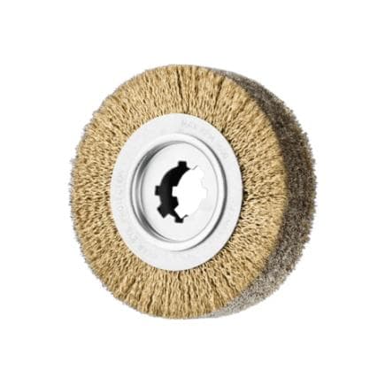 PFERD TOOLS 43506716 - Brosse d'ébavurage non torsadée RBG alésage fil ondulé torsadé acier Ø 0,35 mm stationnaire