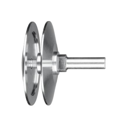 PFERD TOOLS 43595062 - Porte-outils BO pour brosses plates avec alésage 22,2 sur tige de 12 mm