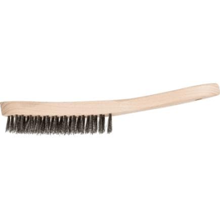 PFERD TOOLS 43698006 - Brosse à main HBU fil d'acier inoxydable Ø 0,30 utilisation universelle (lot multiple)