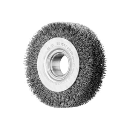 PFERD TOOLS 43701104 - Brosse plate large non torsadée POS RBU fil d’acier touret à meuler
