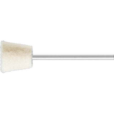 PFERD TOOLS 44100334 - Feutres de polissage sur tige durs à forme boisseau (lot multiple)