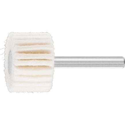 PFERD TOOLS 44383020 - Roues à lamelles en feutre sur tige souples FLS tige Ø 6 mm pour travaux de polissage universels (lot multiple)