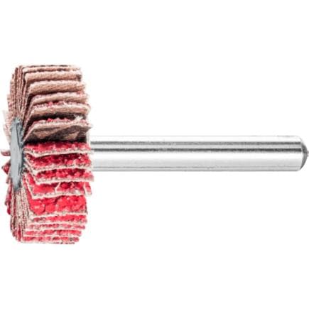 PFERD TOOLS 47802871 - Roue à lamelles sur tige grain céramique F pour enlèvement de matière élevé sur l'acier inoxydable (lot multiple)
