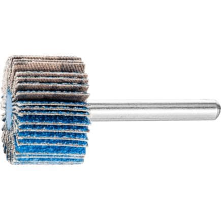 PFERD TOOLS 44412066 - Roue à lamelles sur tige zircon F tige Ø 6 mm pour ponçage sans échauffement sur l’acier inoxydable (lot multiple)