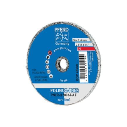 PFERD TOOLS 44691021 - Roue en non-tissé comprimée POLINOX PNER dure A grossière pour la finition (lot multiple)