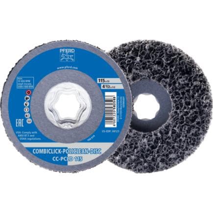 PFERD TOOLS 44692273 - Non-tissé de nettoyage COMBICLICK POLICLEAN PCLD pour travaux de nettoyage grossiers (lot multiple)