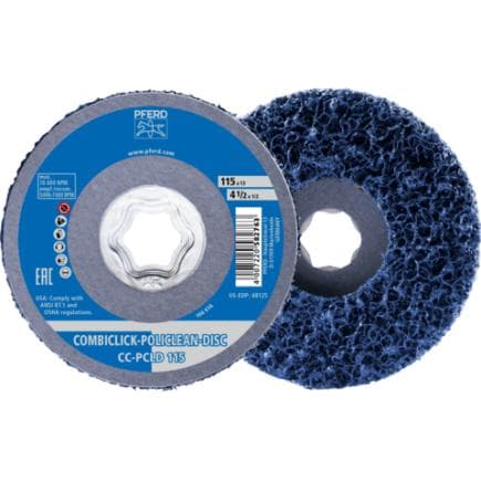 PFERD TOOLS 44692275 - Non-tissé de nettoyage COMBICLICK POLICLEAN PLUS PCLD pour travaux de nettoyage grossiers (lot multiple)