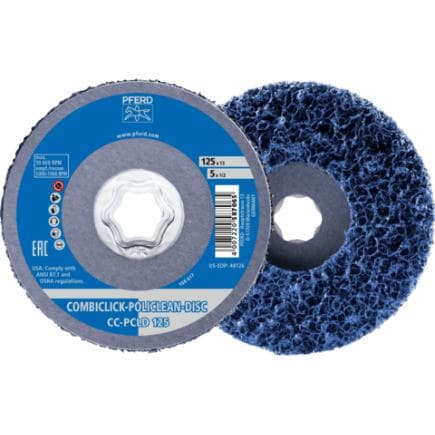 PFERD TOOLS 44692276 - Non-tissé de nettoyage COMBICLICK POLICLEAN PLUS pour travaux de nettoyage grossiers (lot multiple)