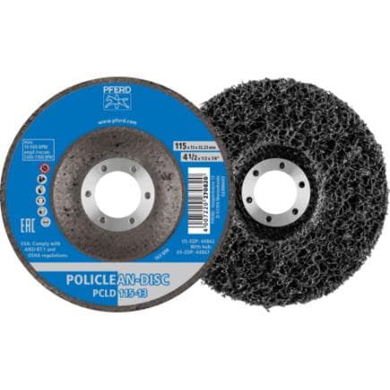 PFERD TOOLS 44692715 - Non-tissé de nettoyage POLICLEAN PCLD alésage Ø 22,3 mm pour travaux de nettoyage grossiers (lot multiple)