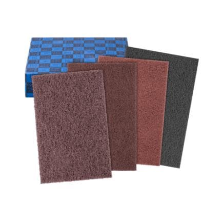 PFERD TOOLS 44698001 - Jeu d’éponges de ponçage en non-tissé POLINOX PVSK 154x224 mm, A100, A180, A280, SIC 400 pour finition (4 pcs.)