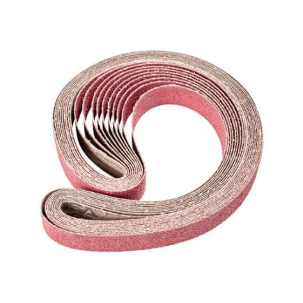 PFERD TOOLS 45020125 - Bande abrasive à grain céramique BA pour le ponçage de l'acier inoxydable avec ponceuse à bande (lot multiple)
