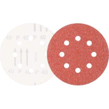 PFERD TOOLS 45017018 - Disque abrasif auto-agrippant corindon universel KSS avec trous d’extraction pour meuleuse excentrique (lot multiple)