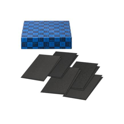 PFERD TOOLS 45098041 - Jeu de feuilles abrasives en toile corindon 230x280 mm, BG BL A40, 80, 100, 120, 180 usage universel (10 pcs.)