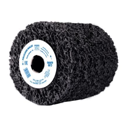 PFERD TOOLS 47803369 - Rouleau abrasif en non-tissé POLICLEAN PCLS Ø 100x100 mm alésage Ø 19 mm pour travaux de nettoyage grossiers