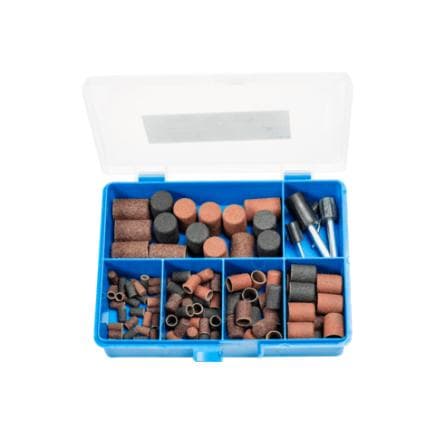 PFERD TOOLS 49601101 - Jeu de POLICAP forme cylindrique corindon pour application universelle (110 pcs.)