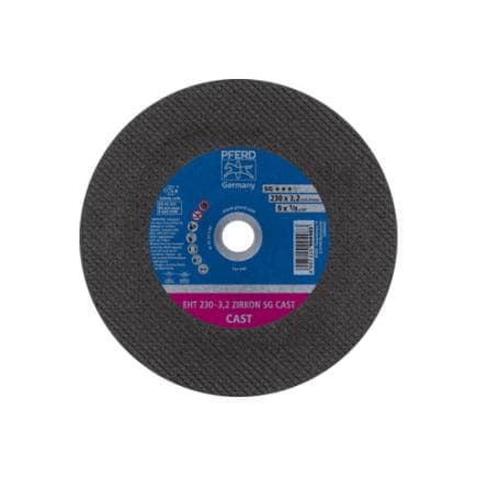 PFERD TOOLS 61110000 - Disque à tronçonner EHT droit ZIRKON gamme performance SG CAST pour fonte (lot multiple)