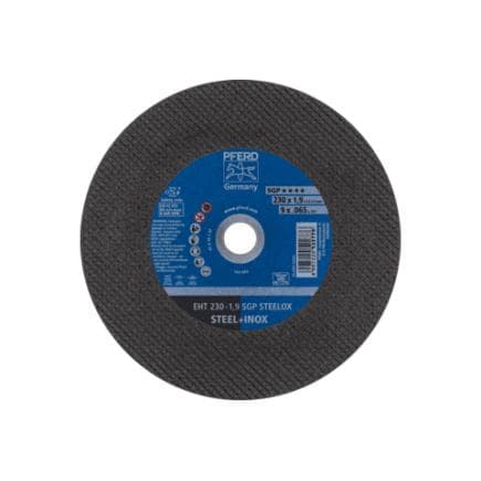 PFERD TOOLS 61330422 - Disque à tronçonner EHT droit gamme spéciale SGP STEELOX pour acier/acier inoxydable (lot multiple)