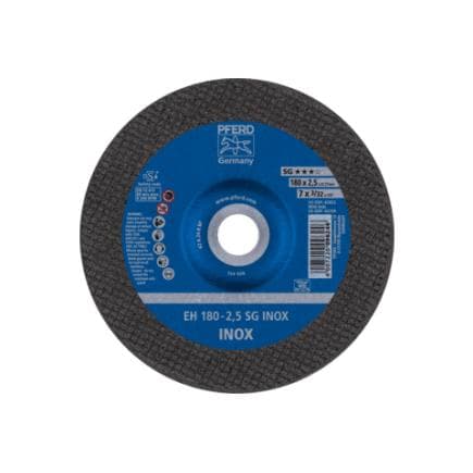 PFERD TOOLS 61340124 - Disque à tronçonner EH à moyeu déporté gamme performance SG INOX pour acier inoxydable (lot multiple)