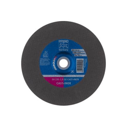 PFERD TOOLS 61324832 - Disque à tronçonner EH à moyeu déporté gamme performance SG CAST+INOX pour fonte/acier inoxydable (lot multiple)