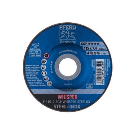 PFERD TOOLS 62211848 - Disque à ébarber E gamme spéciale SGP STEELOX pour acier/acier inoxydable (lot multiple)