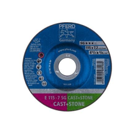 PFERD TOOLS 69298075 - Disque à ébarber E gamme performance SG CAST+ STONE pour fonte/pierre (lot multiple)