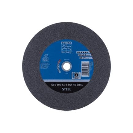 PFERD TOOLS 66325050 - Disque de tronçonnage pour utilisation stationnaire T "très tendre" HD STEEL pour l’acier 100 m/s (lot multiple)