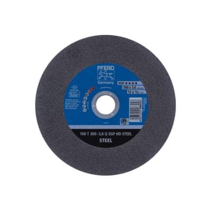 PFERD TOOLS 66322132 - Disque à tronçonner pour utilisation stationnaire T "mi-dur" HD STEEL pour acier 100 m/s (lot multiple)