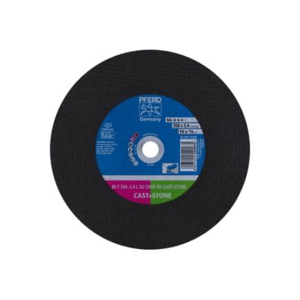 PFERD TOOLS 66623583 - Disque à tronçonner T gamme performance SG CHOP HD CAST+STONE fonte/pierre/métaux non ferreux (lot multiple)
