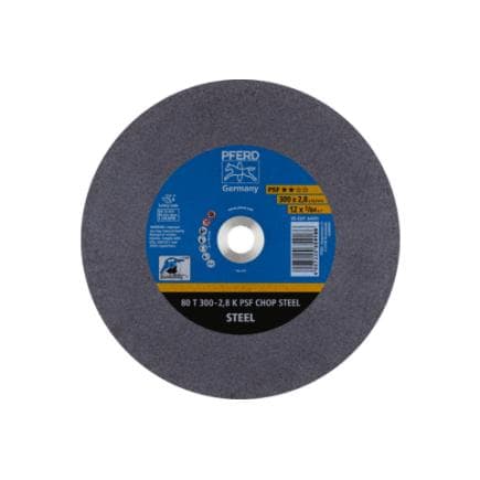 PFERD TOOLS 66323574 - Disque à tronçonner scie circulaire à métaux T gamme universelle PSF CHOP STEEL pour acier (lot multiple)