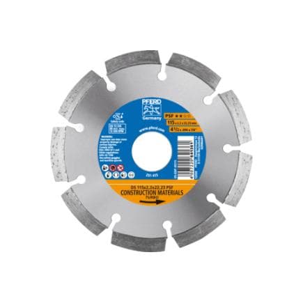 PFERD TOOLS 68300037 - Disque à tronçonner diamant DS PSF pour le tronçonnage rapide de la pierre et du béton