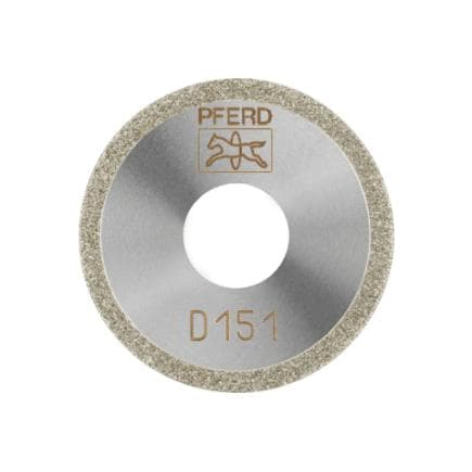 PFERD TOOLS 68403015 - Disque à tronçonner diamant D1A1R moyenne pour verre/céramique/carbure