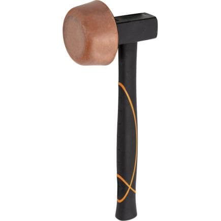 PICARD 0006860 - Marteau de paveur BlackTec® avec face rond de caoutchouc No. 68g FS